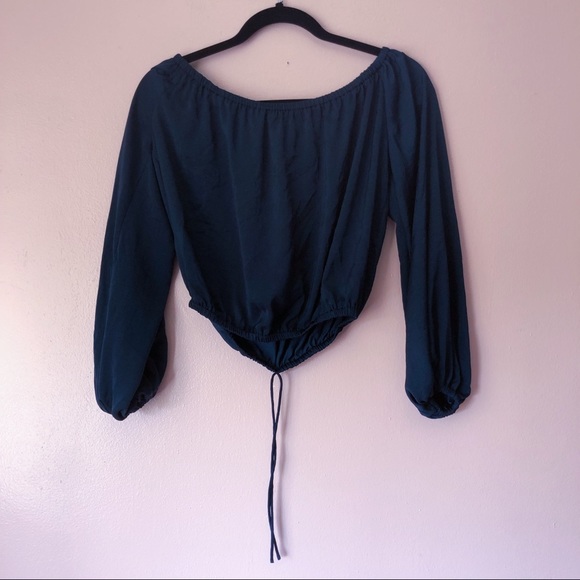 The Fifth Label Midnight Crop Blouse - Picture 3 of 4